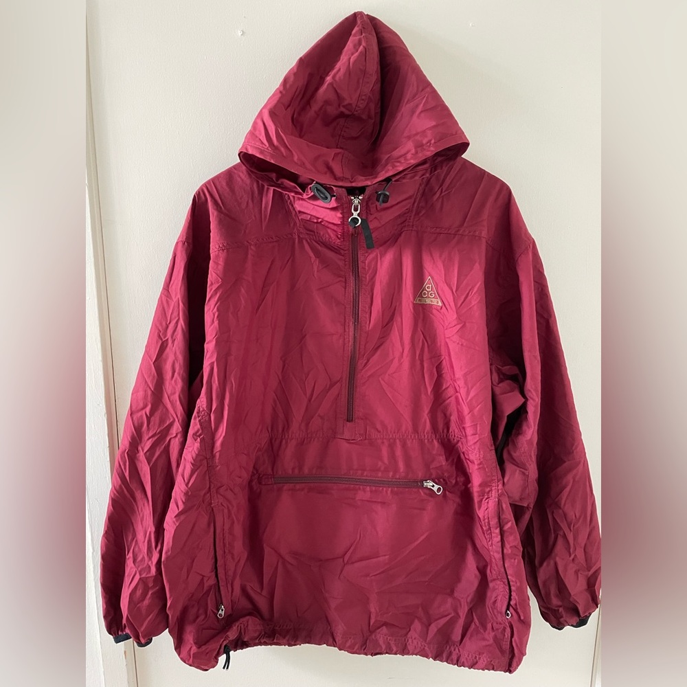 Vintage Nike ACG Packable 1/2 Zip Windbreaker